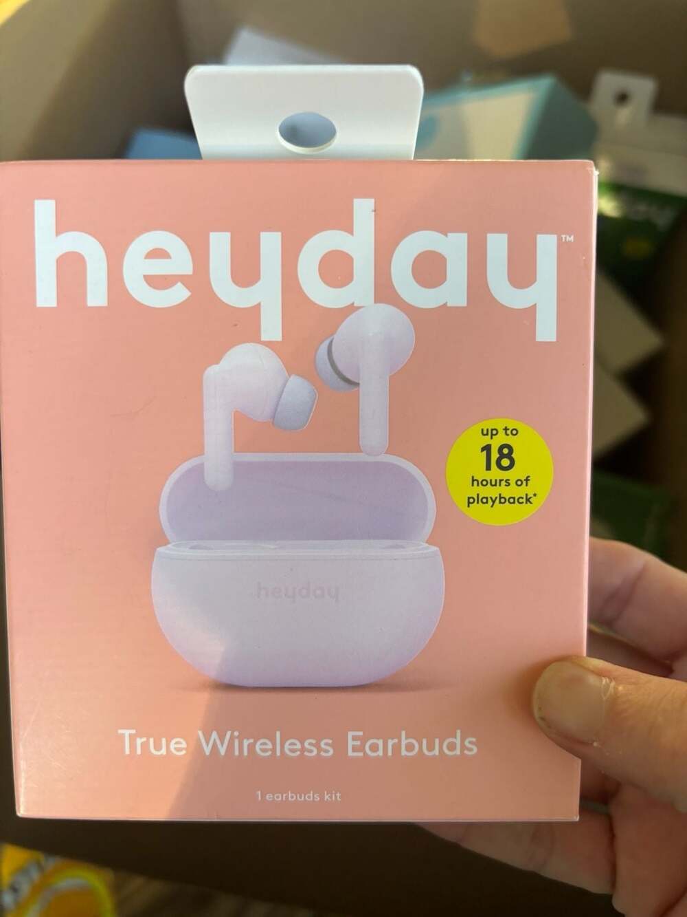 heyday True Wireless Earbuds New Pink